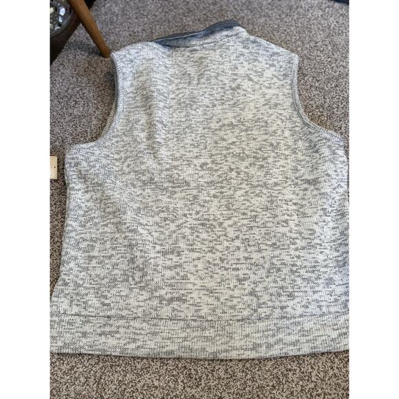 WRANGLER GEORGE STRAIT COLLECTION KNIT ZIP VEST IN GRAY HEATHER MEN’S SIZE L - Picture 6 of 7